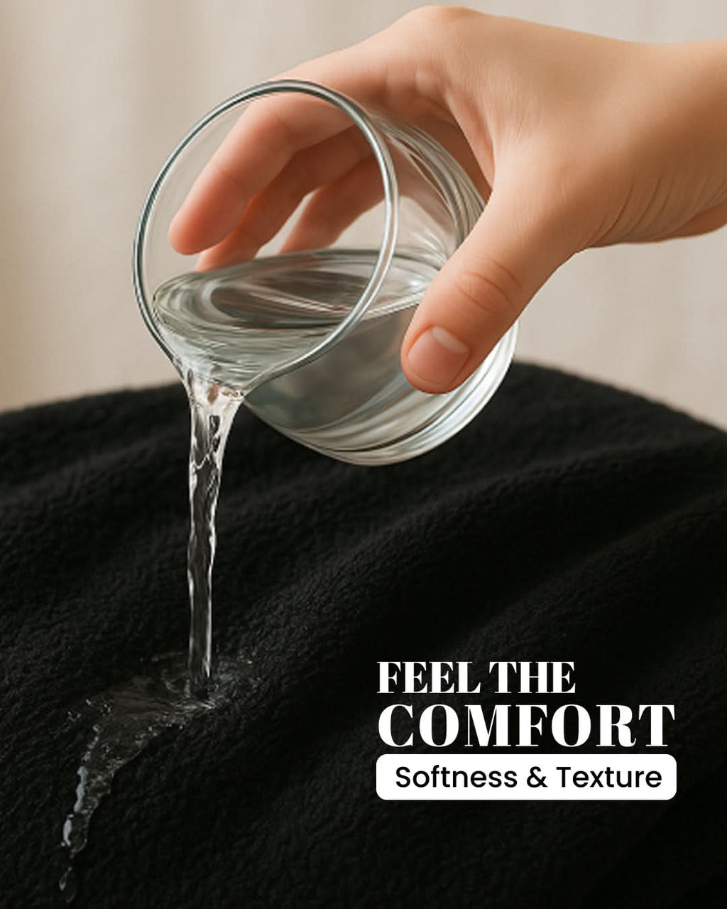 Cottons Clout™ Everyday Essential Black Towel Pack Of 6 - CottonsClout