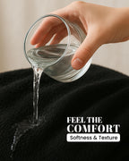 Cottons Clout™ Everyday Essential Black Towel Pack Of 6 - CottonsClout