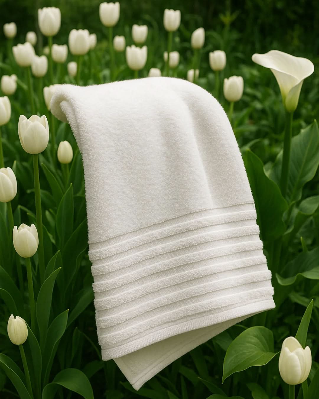 Cottons Clout™ Everyday Essential White Towel Pack of 6 - CottonsClout