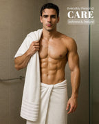 Cottons Clout™ Everyday Essential White Towel Pack of 6 - CottonsClout