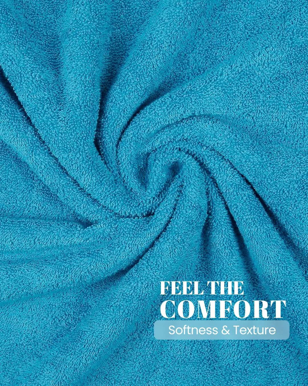 Cottons Clout™ Luxury bluebird Bath Towel - CottonsClout
