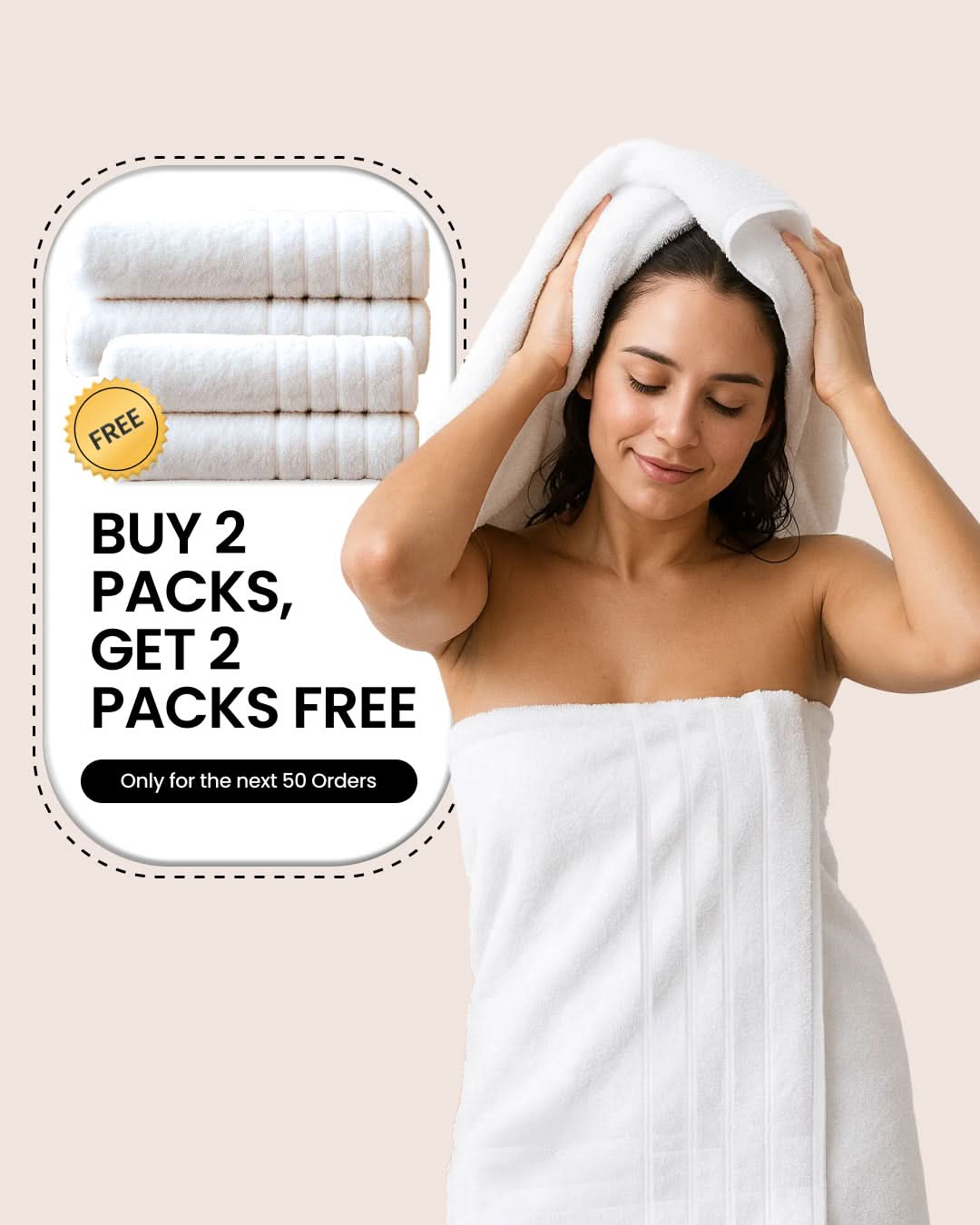 Cottons Clout™ Premium Bath Sheet - CottonsClout