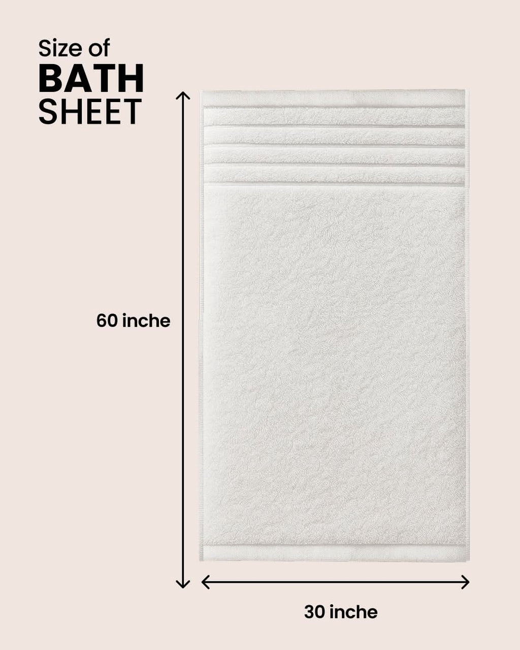 Cottons Clout™ Premium Bath Sheet - CottonsClout