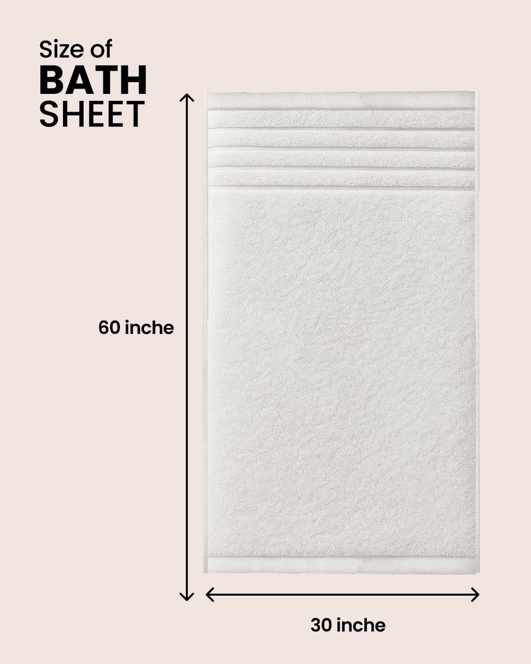 Cottons Clout™ Premium Bath Sheet - CottonsClout